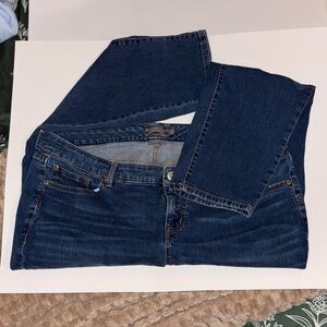 torrid Blue Boyfriend Straight Jeans